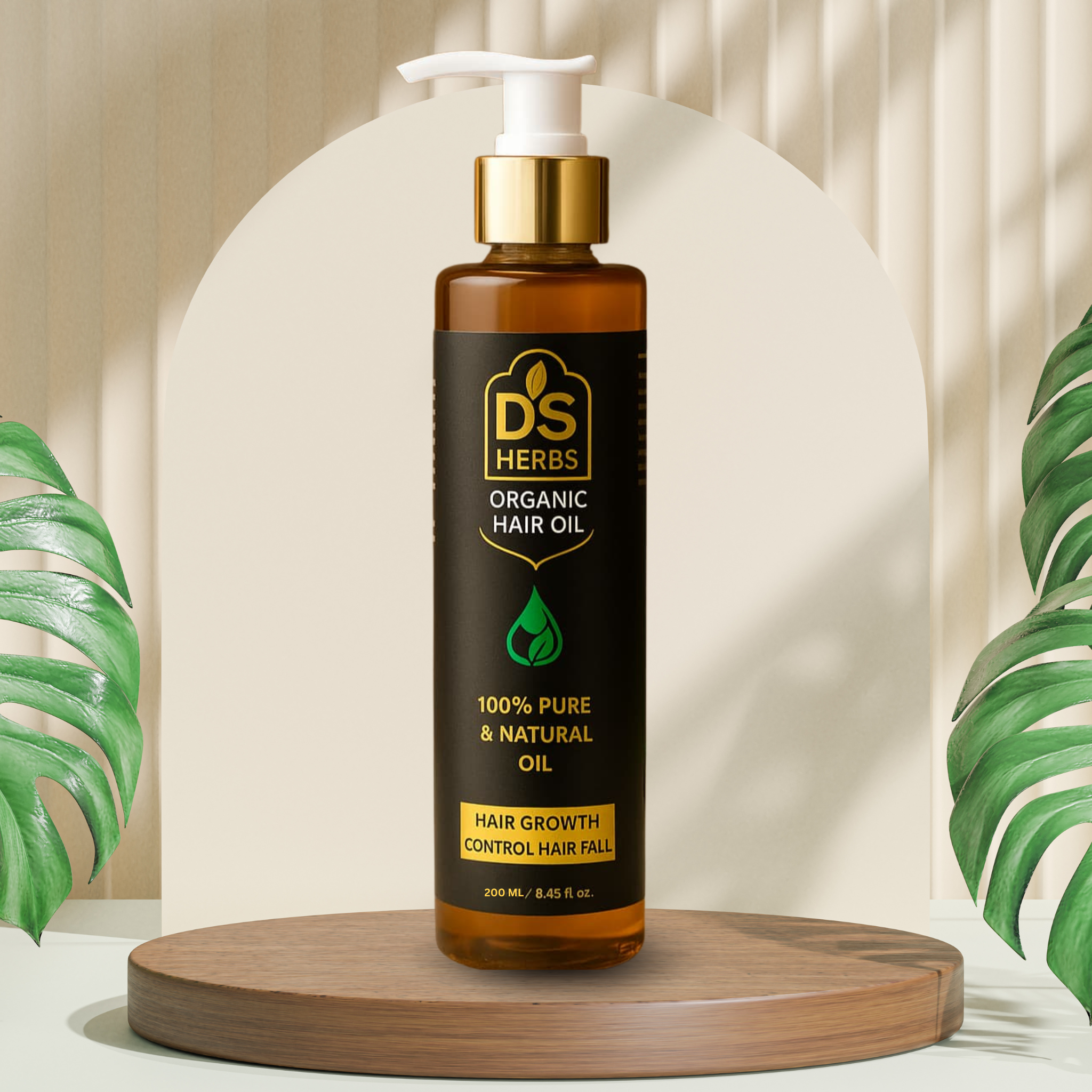 DS Herbs Organic Hair Oil 100% Pure Organic And Natural
