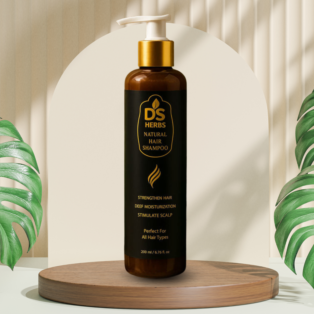 DS Herbs Organic Nourish & Repair Shampoo – Sulfate-Free,For Healthier Hair