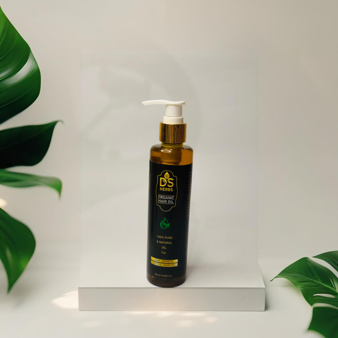 DS Herbs Organic Hair Oil 100% Pure Organic And Natural