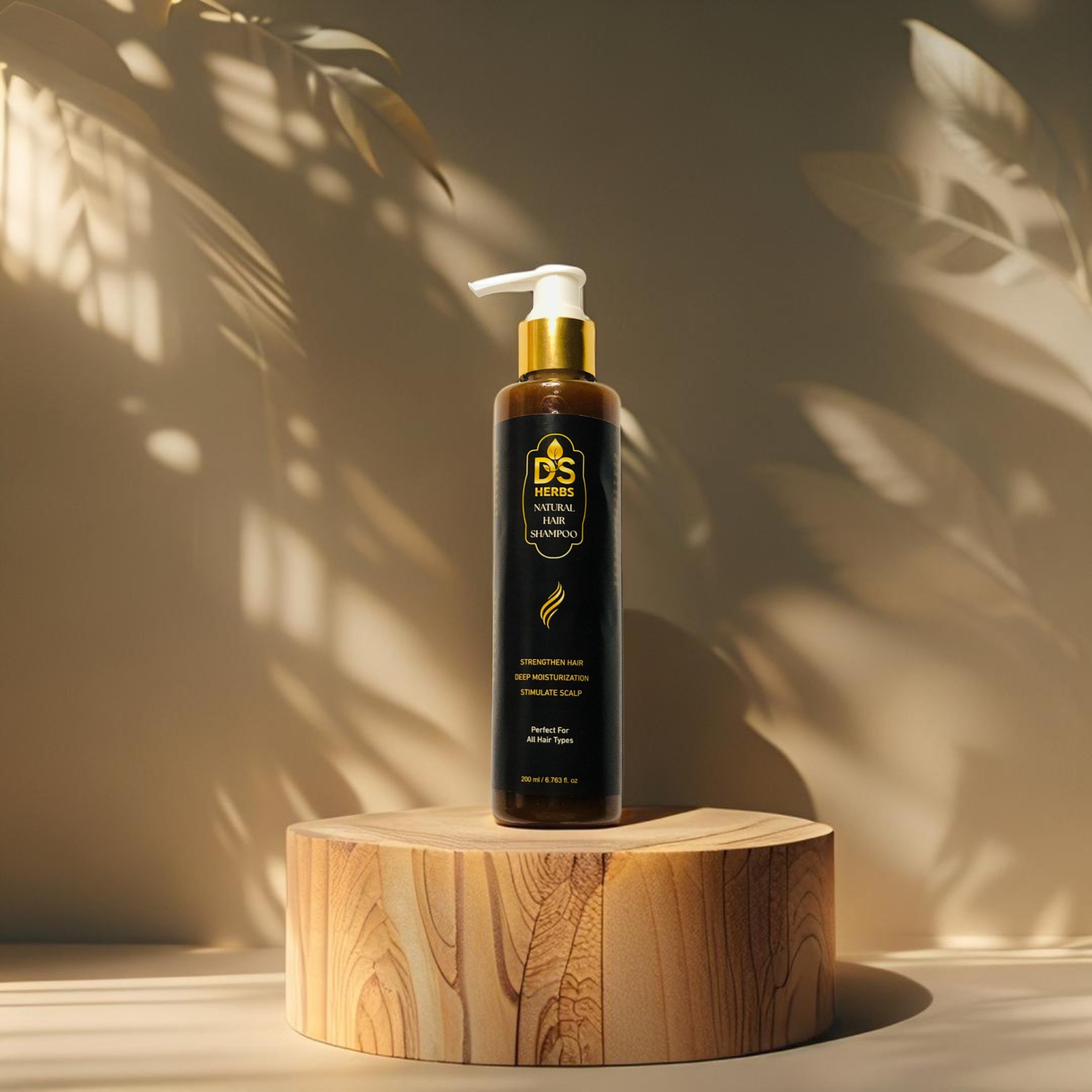 DS Herbs Organic Nourish & Repair Shampoo – Sulfate-Free,For Healthier Hair